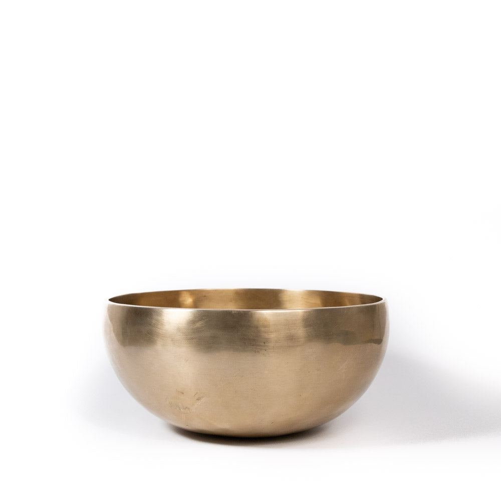 20CM音階Cシンギングボウル渋金