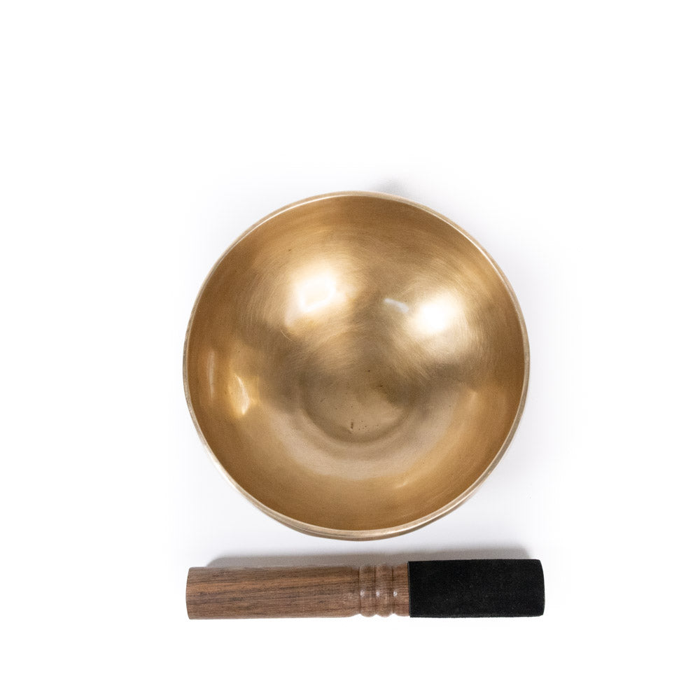 16CM音階Fシンギングボウル渋金